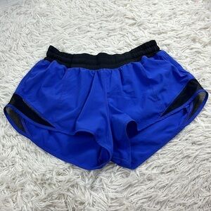 Lululemon Hotty Hot Short II *2.5" Moroccan Blue / Black